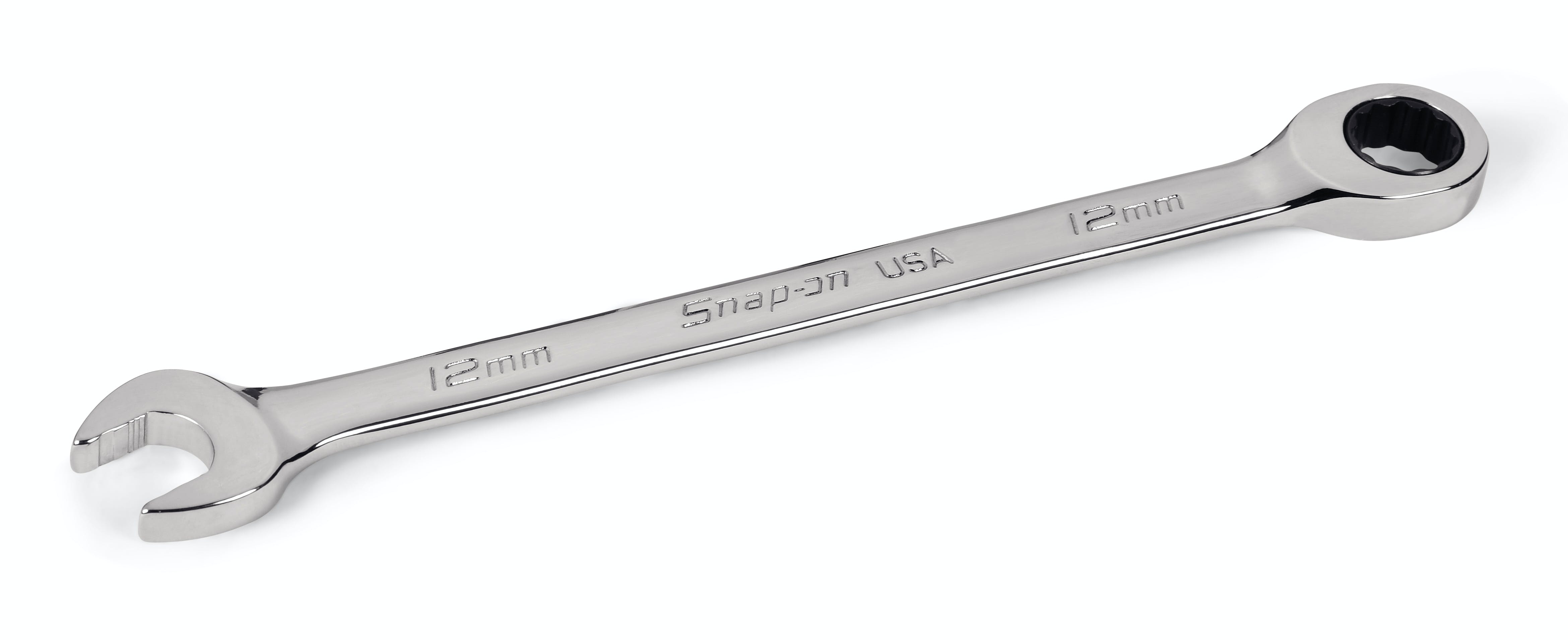 12 mm 12-Point Metric Flank Drive® Plus 0° Offset Non-Reversing  Ratcheting Combination Wrench | SOXRM12 12 mm 12-Point Metric Flank Drive® Plus 0° Offset Non-Reversing  Ratcheting Combination Wrench | SOXRM12